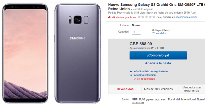 Imagen - Dónde comprar el Samsung Galaxy S8