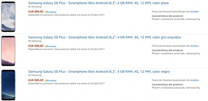 Imagen - 7 tiendas donde comprar el Samsung Galaxy S8+