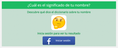 Imagen - Descubre cu&aacute;l es el significado de tu nombre y comp&aacute;rtelo en Facebook