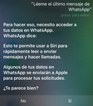 Imagen - WhatsApp 2.17.20 para iOS hace que Siri te lea los mensajes