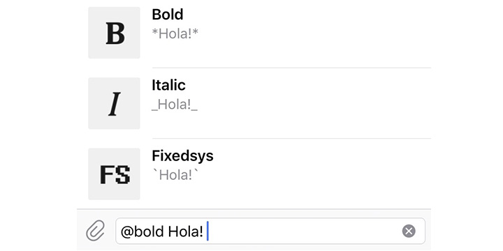 Imagen - C&oacute;mo activar negritas y cursiva en Telegram