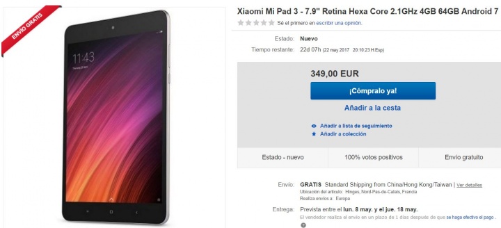 Imagen - Dónde comprar la Xiaomi Mi Pad 3