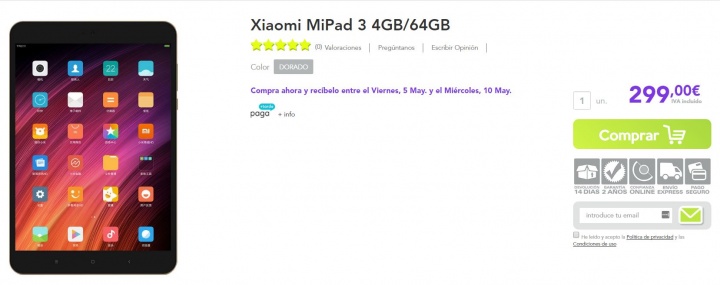 Imagen - Dónde comprar la Xiaomi Mi Pad 3