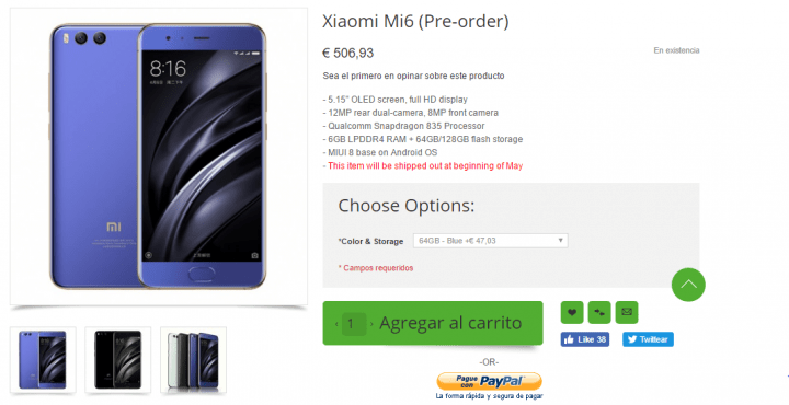 Imagen - Dónde comprar el Xiaomi Mi6