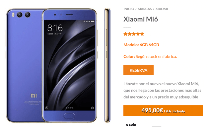 Imagen - Dónde comprar el Xiaomi Mi6