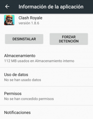 Imagen - C&oacute;mo desactivar las notificaciones de Clash Royale en Android