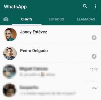 Imagen - WhatsApp ya permite fijar chats favoritos: aprende cómo