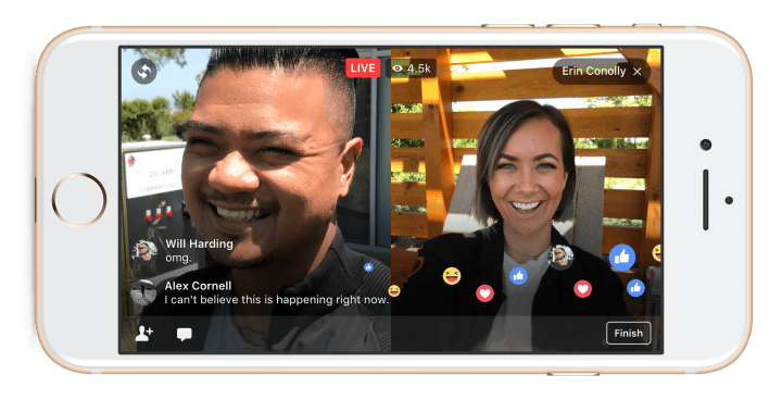 Imagen - Facebook Live ya permite hacer directos con amigos
