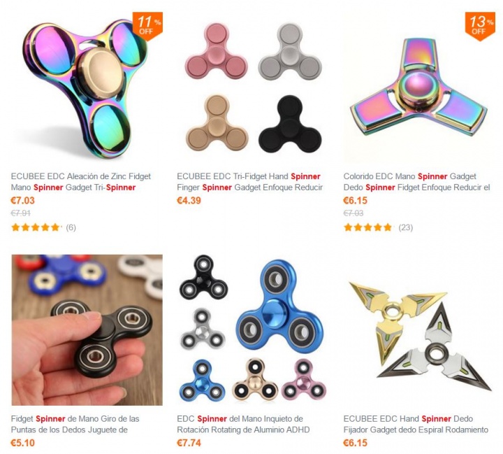 Imagen - D&oacute;nde comprar fidget spinners