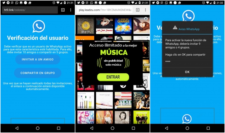 Imagen - Cuidado con los &quot;nuevos colores&quot; para WhatsApp