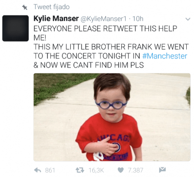 Imagen - Cuidado con los bulos en Twitter sobre el atentado de Manchester