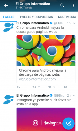 Imagen - Twitter para Android cambia la tipografía
