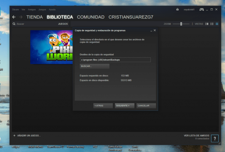 Imagen - Cómo hacer una copia de los juegos de Steam