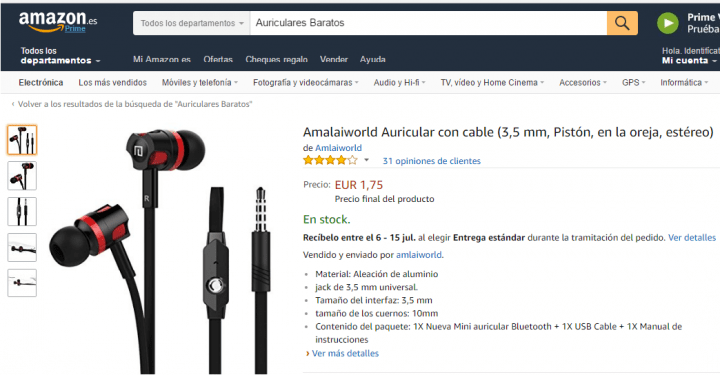 Imagen - 7 auriculares baratos con buena calidad de sonido