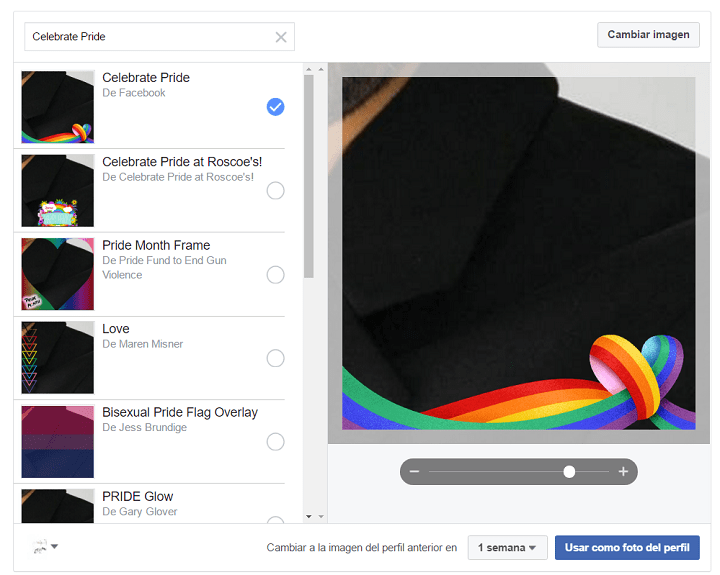 Imagen - C&oacute;mo poner la bandera gay en la foto de perfil de Facebook