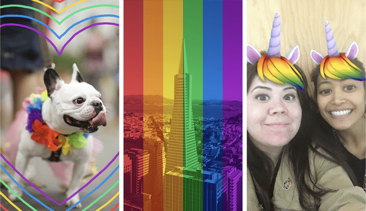 Imagen - Facebook celebra el Orgullo con arcoíris en los perfiles, reacciones y filtros