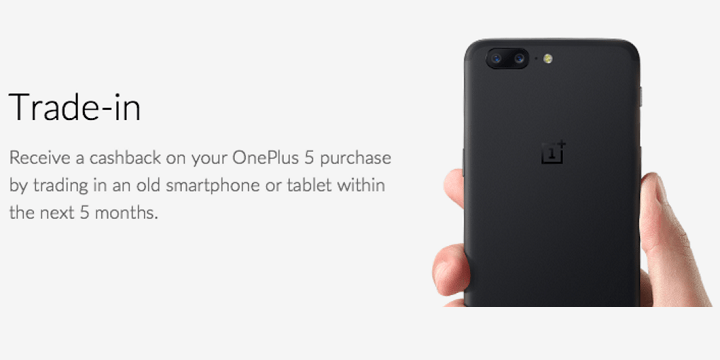 Imagen - Entrega tu viejo m&oacute;vil al comprar el OnePlus 5 y te pagar&aacute;n por &eacute;l