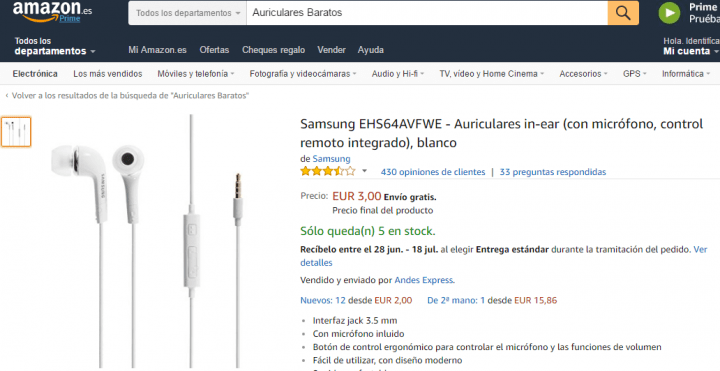 Imagen - 7 auriculares baratos con buena calidad de sonido