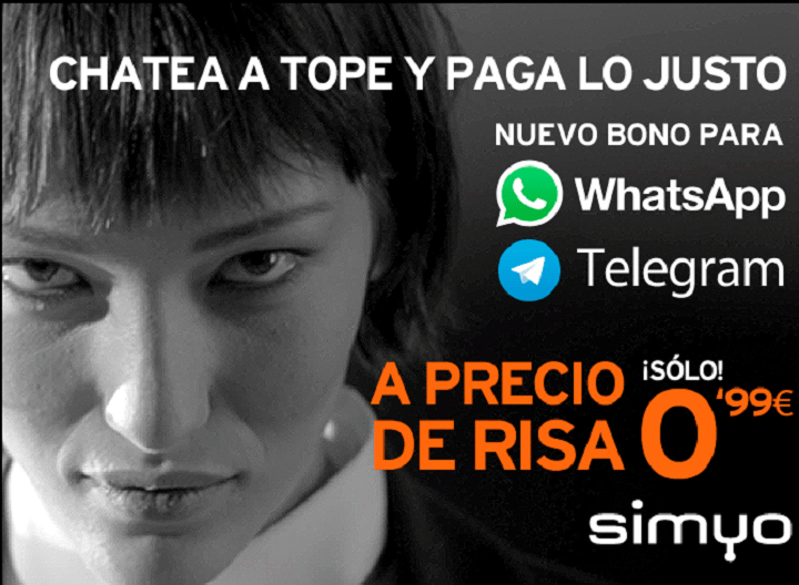 Imagen - Simyo lanza un bono para WhatsApp y Telegram
