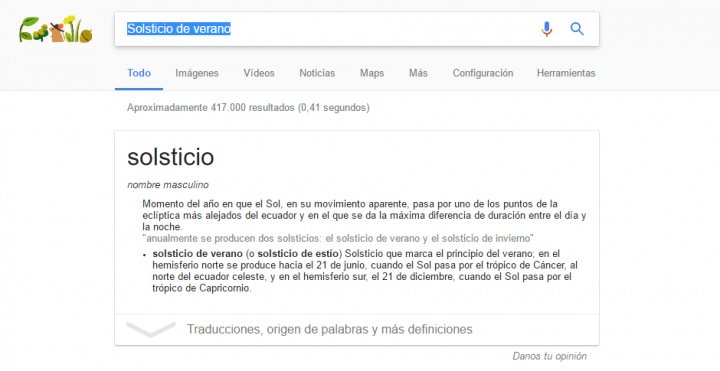 Imagen - Google celebra el Solsticio de verano con un Doodle