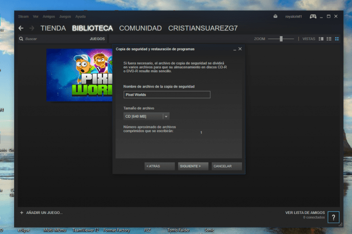 Imagen - Cómo hacer una copia de los juegos de Steam