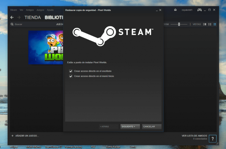 Imagen - Cómo hacer una copia de los juegos de Steam