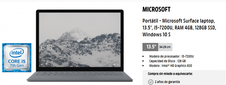 Imagen - D&oacute;nde comprar el Surface Laptop