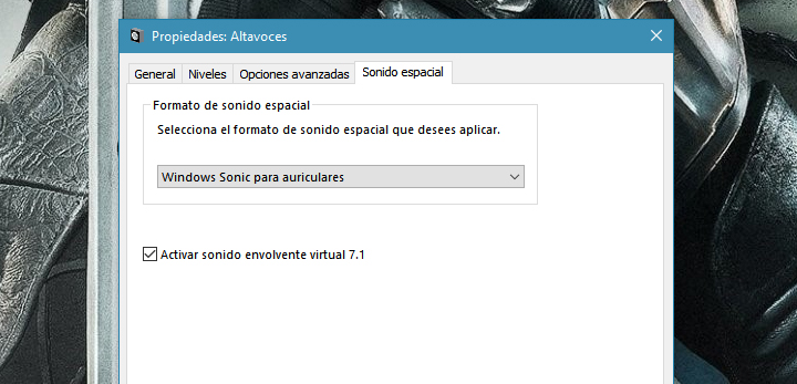 Imagen - Qué es y cómo activar el sonido espacial en Windows 10 Creators Update