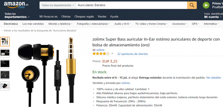 Imagen - 7 auriculares baratos con buena calidad de sonido