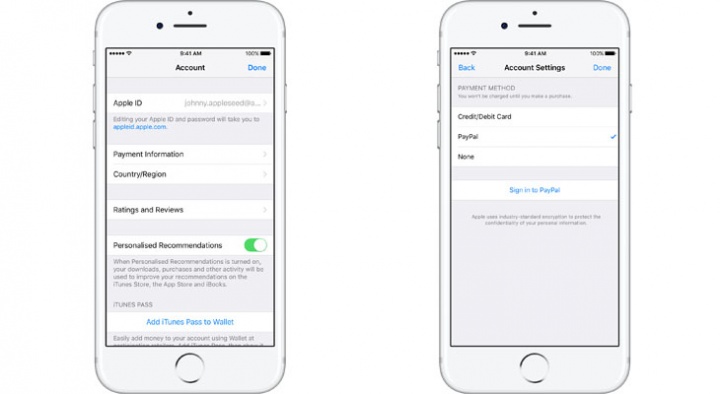 Imagen - App Store, Apple Music y iCloud ya aceptan PayPal