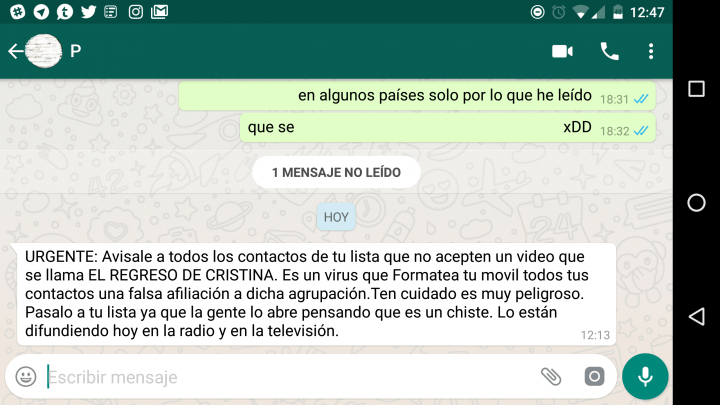 Imagen - Cómo detectar bulos que circulan por WhatsApp