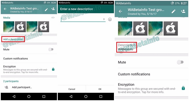 Imagen - WhatsApp permitirá añadir descripciones a los grupos