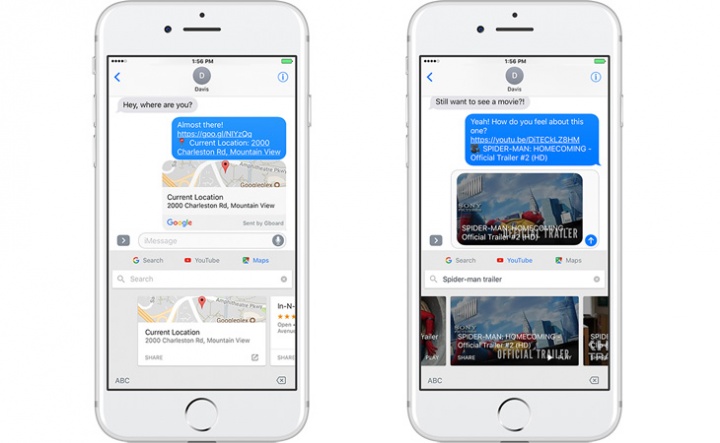 Imagen - Gboard para iPhone incorpora dibujo a mano, Maps y YouTube