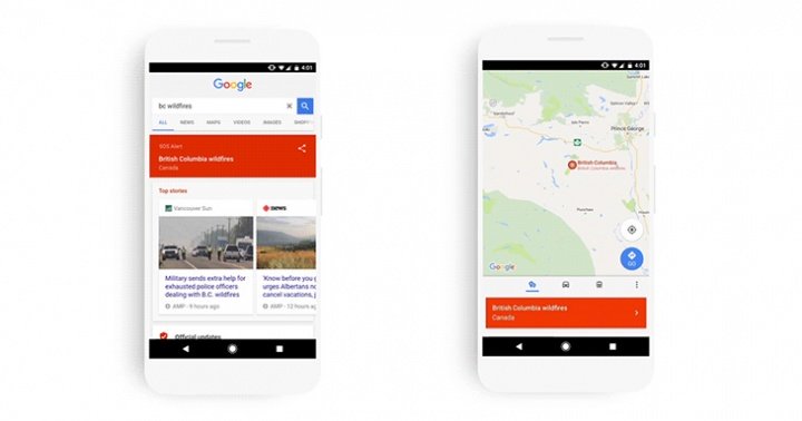Imagen - Google Maps y Search te avisarán de las emergencias cercanas