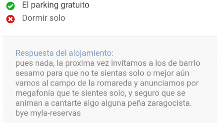 Imagen - Myla-reservas, la mujer que contesta a las cr&iacute;ticas de su pensi&oacute;n