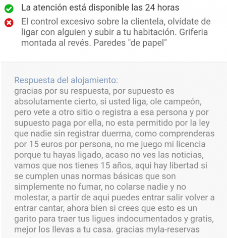 Imagen - Myla-reservas, la mujer que contesta a las cr&iacute;ticas de su pensi&oacute;n