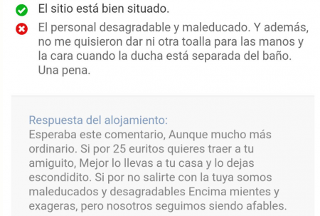 Imagen - Myla-reservas, la mujer que contesta a las cr&iacute;ticas de su pensi&oacute;n