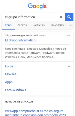 Imagen - Google renueva su aspecto en el móvil
