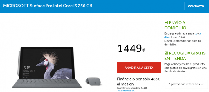 Imagen - 6 tiendas d&oacute;nde comprar la Surface Pro