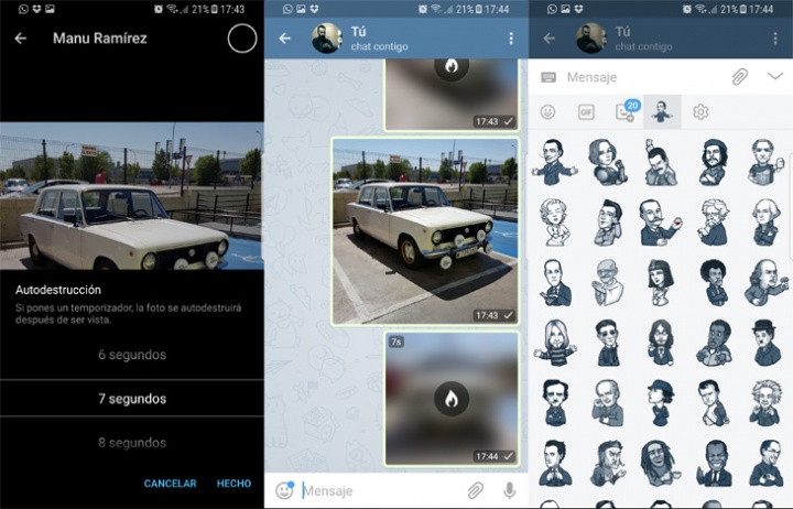 Imagen - Telegram 4.2 trae el env&iacute;o de fotos y v&iacute;deos con autodestrucci&oacute;n y m&aacute;s