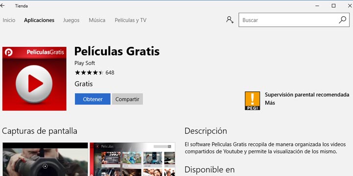 Imagen - La Tienda de Windows se llena de apps de streaming pirata
