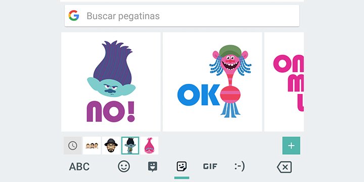 Imagen - Gboard se actualiza con emojis personalizados y pegatinas de Bitmoji