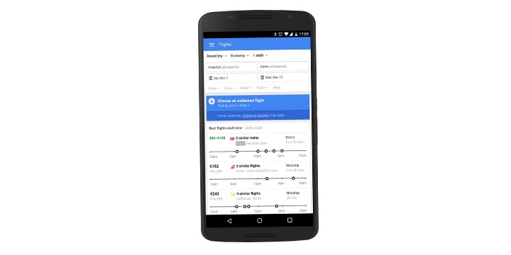 Imagen - Google te recomendar&aacute; las opciones m&aacute;s baratas para tus viajes