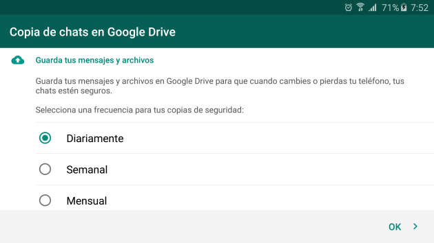 Imagen - C&oacute;mo guardar mis conversaciones de WhatsApp antes de cambiar de m&oacute;vil