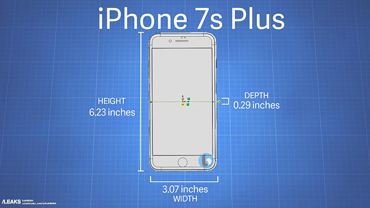 Imagen - Una filtración nos revela las dimensiones de los iPhone 7s y 7s Plus