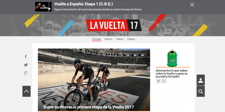 Imagen - C&oacute;mo seguir online la Vuelta a Espa&ntilde;a 2017