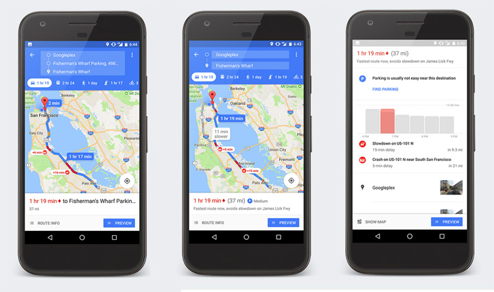 Imagen - Google Maps ya muestra las mejores y peores zonas donde aparcar