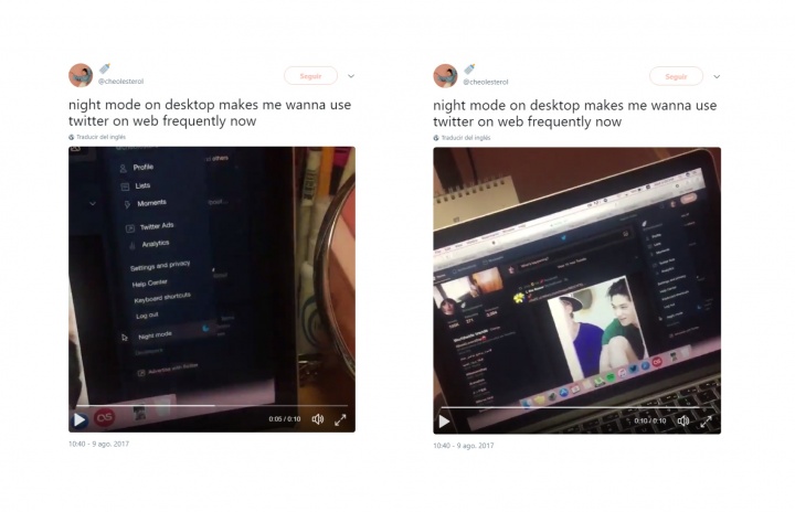 Imagen - Twitter tendr&aacute; modo nocturno en el ordenador