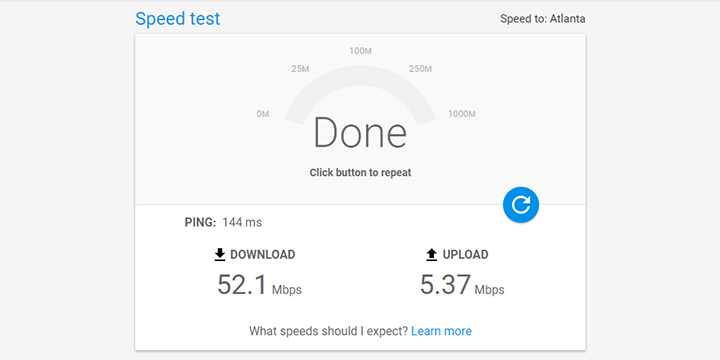 Imagen - Google ya cuenta con test de velocidad