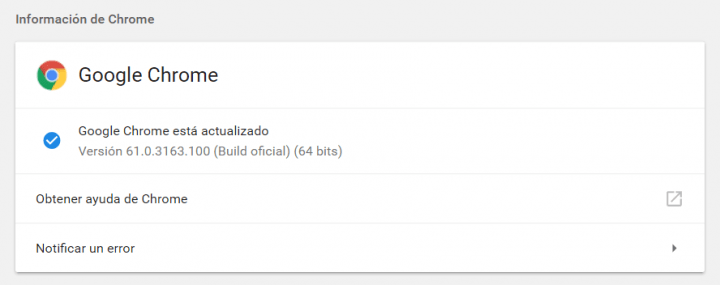 Imagen - Chrome 61 se actualiza para solucionar dos graves problemas de seguridad